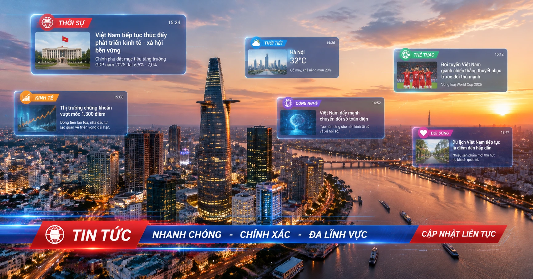 Báo tin nhanh: Kênh cập nhật tin tức nóng hổi và chính xác nhất - image 3